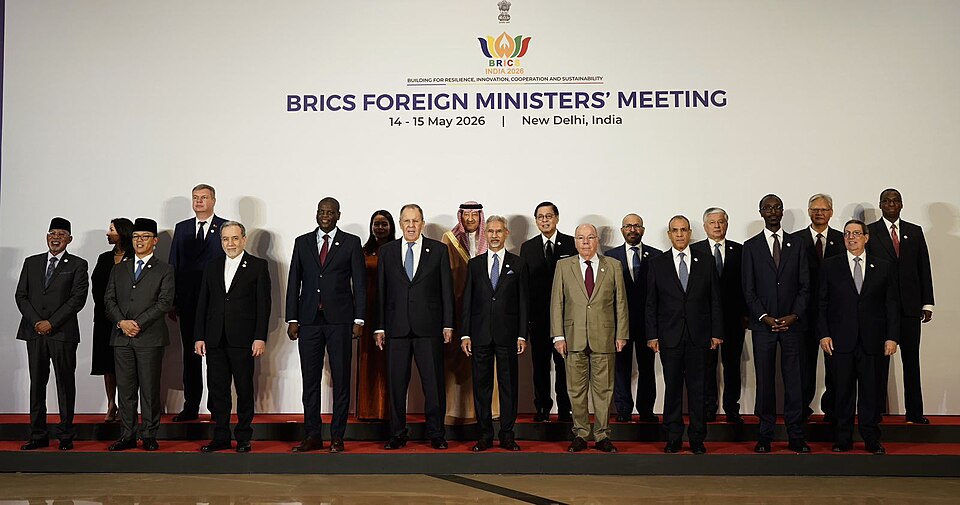 2026, BRICS Meeting of ministers from BRICS countries in New Delhi