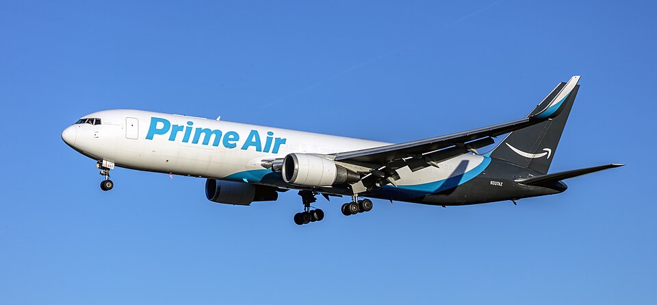 1994 Amazon Prime Air Boeing 767-300 N337AZ at Baltimore-Washington International Thurgood Marshall Airport, Maryland, USA