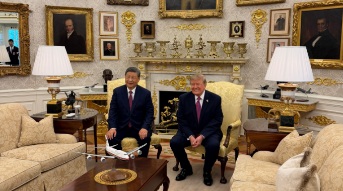 Xi Jinping in the Oval Office - 2026