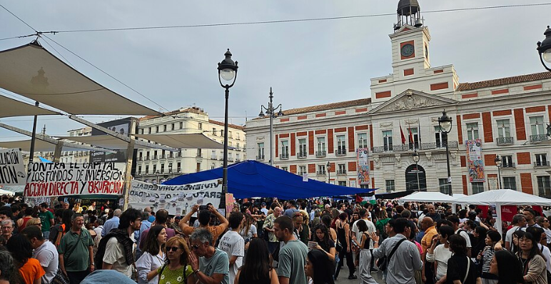 Tens of Thousands Protest Spain's Housing Crisis After Elderly Woman Evicted