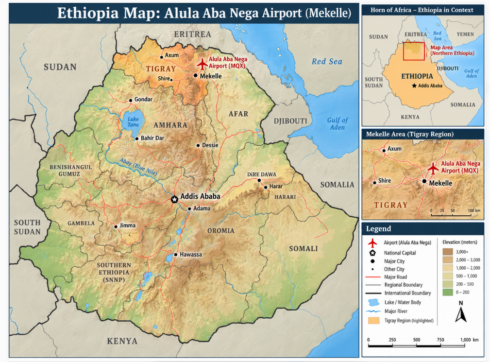 Ethiopian Forces Retake Tigray Airport and Re-enter Mekelle