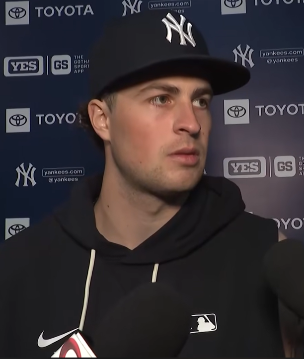 Cam Schlittler meets with the media to discuss his outing vs. Boston, the 1-0 victory, passing 200 K's