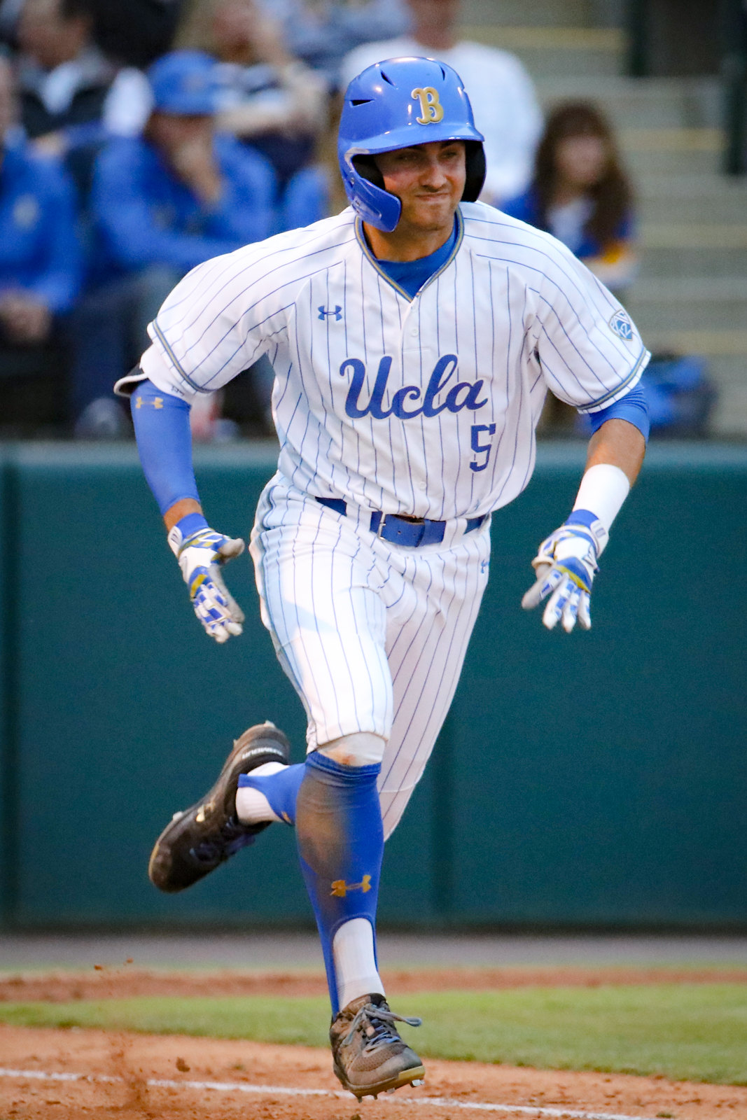 Garrett Mitchell playing for UCLA in 2019