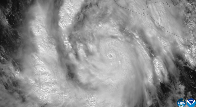 Hurricane Simon Skirts Mexico as Category 4 Storm
